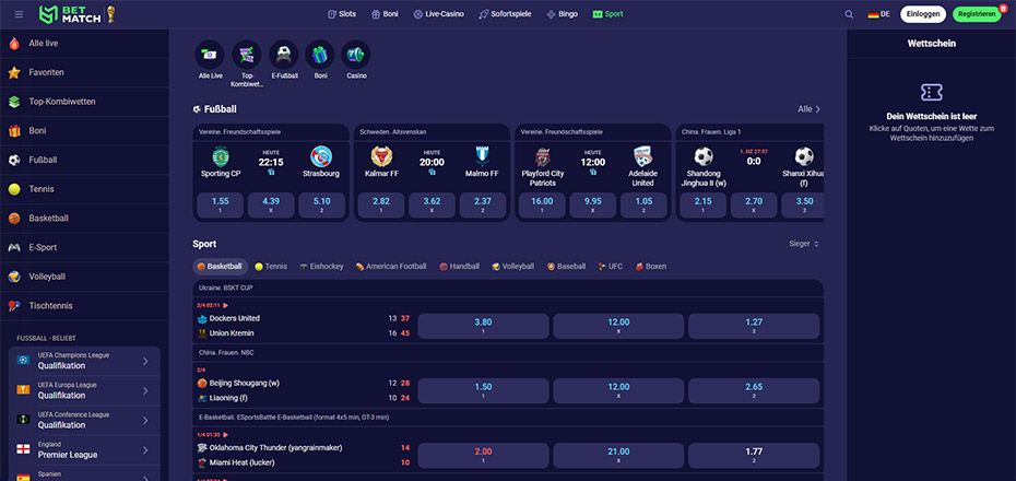 Betmatch wetten